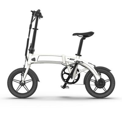 China City Folding Ebike 36V Single Speed ​​350W Built-in Motor 14 Inch Magnesium Wheel Folding Mini Electric Bike for sale