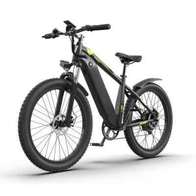 China Popular New Front Suspension Fork Ebike 26x2.8 Inch Tire Aluminum Alloy City Leisure Electric Bike for sale