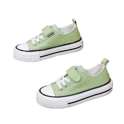 China Fashion Trend K0305-2 New Fashion Design Kids Comfortable Cheap Casual Breathable High Quality Canvas Shoes for sale