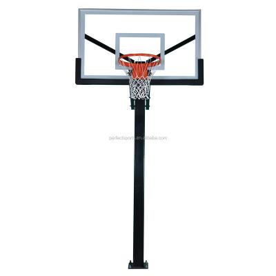 China Tempered Glass Outdoor Basketball Hoop for sale