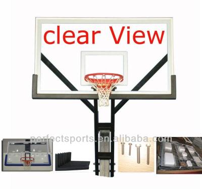 China Tempered Glass NBA Style Basketball Backboard for sale