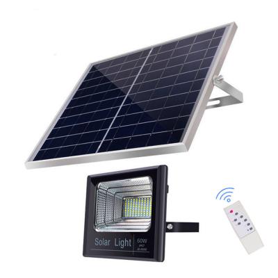 China LANDSCAPE Garden Park 60w Led Solar LED Controller Flood Power Wall Light Outdoor Security Waterproof Remote Solar Garden Light Solar Lamp for sale