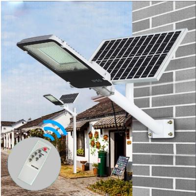 China Waterproof Integrated Outdoor Work Controller High Efficiency Solar Street Light High Lumen Remote Road Led Garden Solar Street Lights for sale