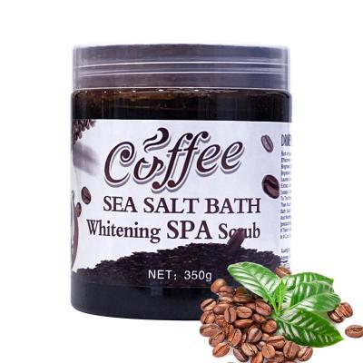 China OEM Private Label Exfoliator Moisturizing Exfoliate Remove Dead Skin Whitening Coffee Organic Natural Body Scrub for sale