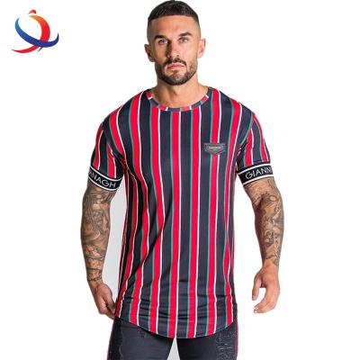 China New Custom Made Men's Anti-Pilling Scratch Anti-Pilling T-shirt Fashion Design Casual Wear Shirts for sale