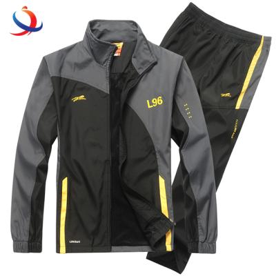 China High Quality Anti Shrink Tracksuit Men's Two Piece Clothing Sets Man Casual Jacket+Pants Tracksuit Sportswear 2Pcs for sale