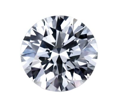 China Lab Grown Diamond White Color Vvs Round Cut Loose Moissanite Gemstone from china for sale