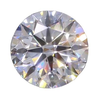 China 0.3 carat white loose diamond D E color VS clarity polished HPHT Lab Grown Diamond for sale