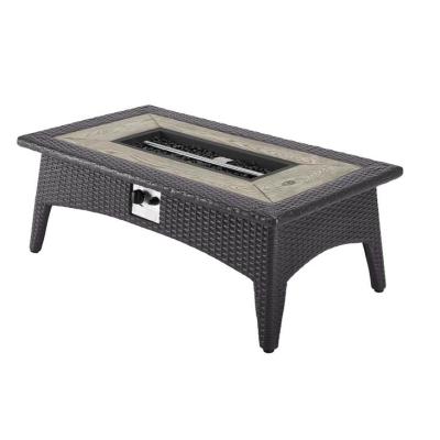 China Garden Set Hot-selling Fire Table Aluminum For Outdoor Furniture Fire Pit for sale