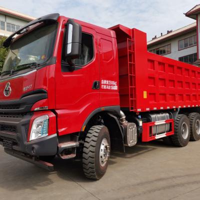 China Dongfeng Used Dump Truck Tipper 6x4 H7 Single Cabin Right Hand Drive /RHD For Sale 4 - 6L for sale