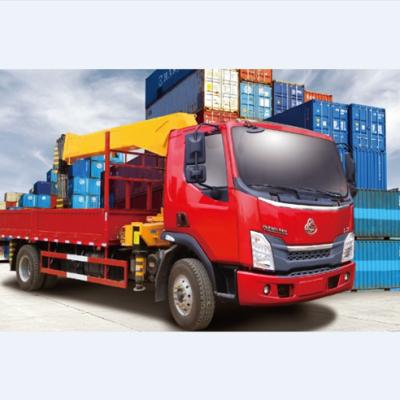 China China hot sale and good sale 6 ton truck crane with dongfeng 4x2 truck crane for sale > 8L for sale