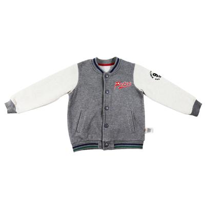 China New School Breathable Sports Children Custom Embroidered Logo Fall High Quality Kids Baseball Jacket for sale