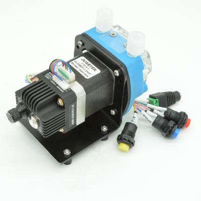 China KCM 12V /24V Mini Peristaltic Water Pump With Integrated Regulator and Controller Stepper Motor for sale