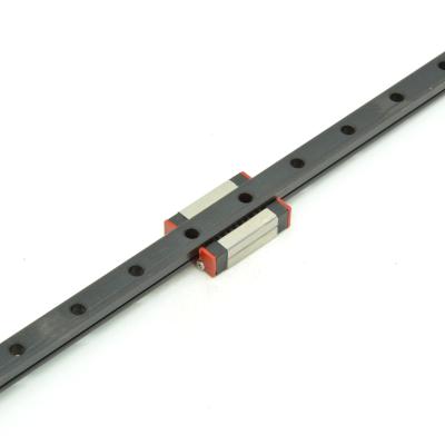 China Auto System Black Anodized Linear Rails MGN12 Linear Rail With Block 300mm Length for sale