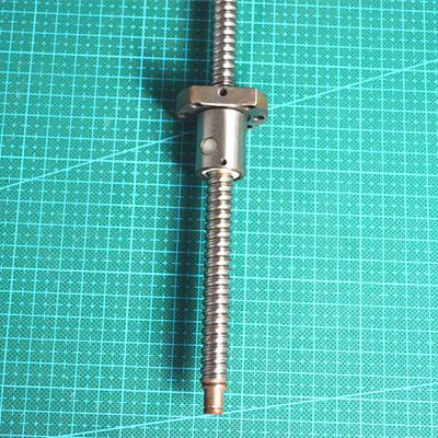 China Carbon Steel Stainless Steel 400mm Length Ball Screw 1204 With Machined Ends for sale