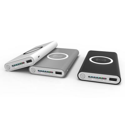 China New Design Fast Portable Power Banks Support Charging Charger Wireless Mobile Power Bank for sale