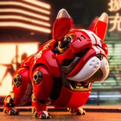 China Popular Cute Pet Bulldog Mechanical Machine Dog Game Fighting Mechanical Dog Ornaments Model Toy for sale