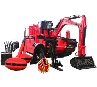 China Best Hotels Factory Price Customized Amphibious Multifunctional Dredgers for sale