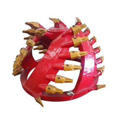 China Hotels Cutter Drill Bucket Wheel Drive Cutter Suction Dredger Accessories Teeth Cutter Suction Dredger for sale