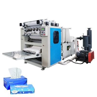 China Slitter Factory Supplier Industrial Paper Folding Facial Tissue Paper Making Machine for sale