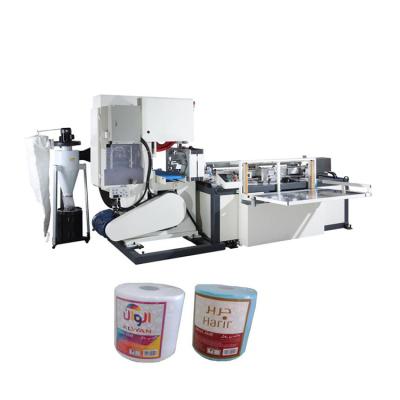 China Factory Jumbo Roll Automatic Fabric Band Saw Cutting Machine for sale