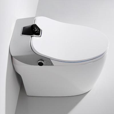 China Smart Intelligent Toilet Chinese Automatic Operation 3d Pattern Design One Piece Bidet Toilet WC for sale