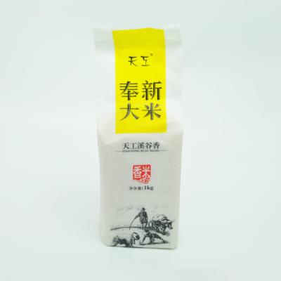 China Disposable Eco Friendly Custom Printed Pet Food Packaging Bag Vacuum Rice Packaging Bags for sale