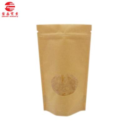 China Biodegradable Manufacturers Customize All Kinds Of Food Paper Snack Packed Bag Coated Oil Proof Paper Bags for sale