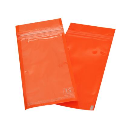 China Food Packet Food Bags Metallic Mylar Bags Matte Black Aluminum Foil Zip Lock Small Plastic Bags for sale