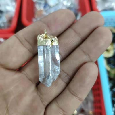 China China wholesale natural clear crystal wand pendant crystal pendant for gift for sale