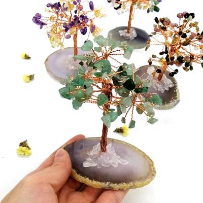 China Wholesale Natural China Tree Chips Quartz Crystal Stone Gem Tumble Healing For Decoration for sale