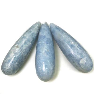 China Wholesale Natural Green Blue Quartz Crystal Healing Massage Wands Stone From China Massage Stick for sale