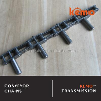 China ALLOY C2060 Double Pitch Conveyor Chain With Extended Pins Conveyor Chain for sale