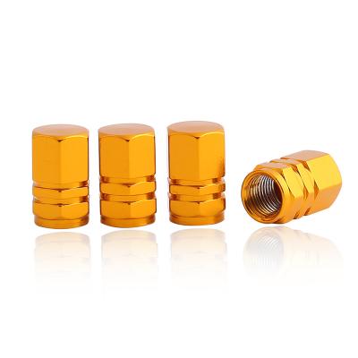 China Aluminum Tire 8V1 Gold Aluminum Valve Cover 300 Pieces In A Stock Box Drop Shipping for sale