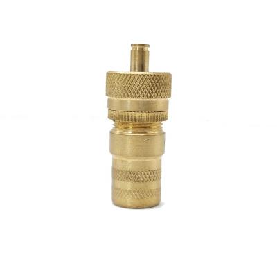 China Desert Brass Vehicle Auto Tire Deflate Valve USA Standard 6-30Psi for sale