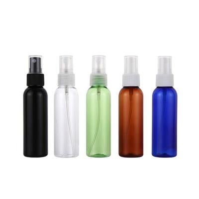 China Cosmetics Bottles Black Amber Blue Green Alcohol Spray Hand Sanitizer Mist Spray Bottles 60ml Fine Spray Bottle Small Volume for sale