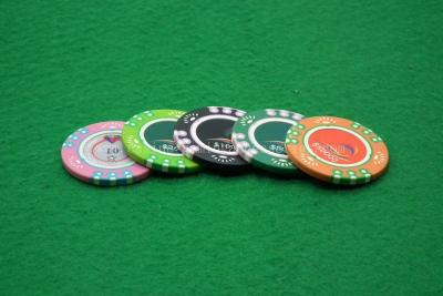 China Nylon Colored Custom Logo Poker Chip ,  Casino Poker Chips EPT Gaming Poker Chips for sale