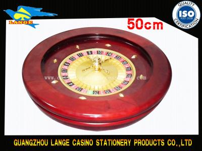 China 50cm Bead Crap Dice Table Wood Domestic Roulette Wheel For Casino for sale