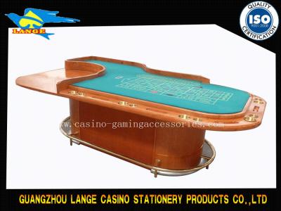 China High Top European Roulette Betting Table 2500x1400x780 mm With Stainless Leg for sale