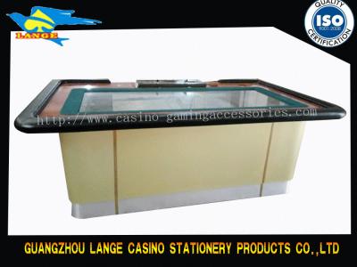 China Deluxe Electronic Sic bo Crap LED Table , Casino Crap Table WIth LCD and Camera for sale