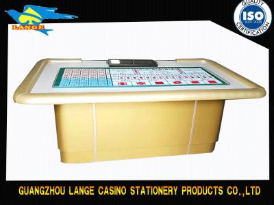 China Automatic Casino Crap Table and Scibo Game Table With Display System for sale