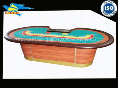 China Custom Standard Casino Baccarat Table / Gaming Table 3000*1680mm for sale