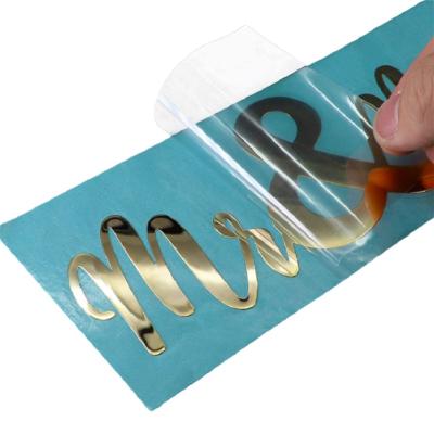 China Waterproof Recommend Worth Buying Easy To Use Gold Sticker Gold Foil Stickers Label for sale