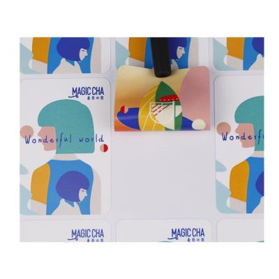 China Good Custom Labels Holographic Stickers Easy To Use Convenience Waterproof Same Label for sale