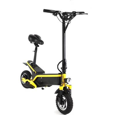 China 2022 New Arrival 60v5000w Double Motor Foldable Fat Tire Unisex Adult Motorcycle Electric Scooter for sale