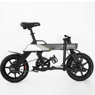 China Aluminum Alloy Lithium Battery Electrical Bike SUOTU VTO E-bike Electric City Bike battery's capacity 10ah Electric Bicycle For Sale for sale