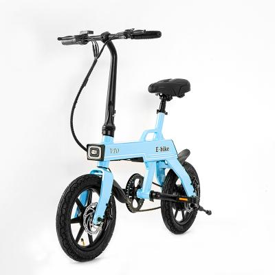 China New Design Aluminum Alloy Small Power 36V 350w Electric Cross City Bike Electric Bicycle With Lithium Battery for sale