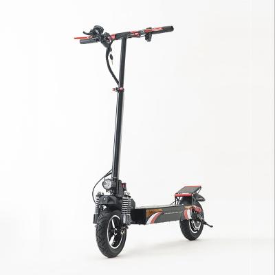 China SUOTU 2021Latest Unisex Folding Portable Fast Electric Scooter 10inch 48V15Ah 500W No Seat for Adults for sale