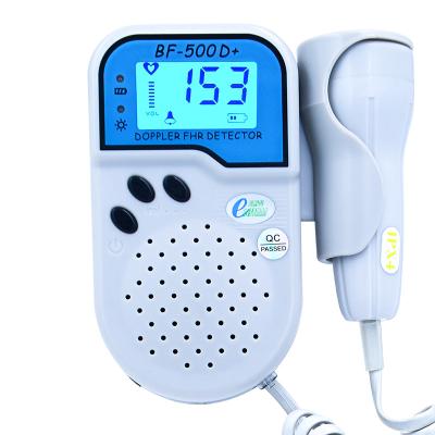 China Hot Sale Bestman Fetal Heart Rate With Good Quality BF-500D+ Device Ultrasonic Baby Fetal Heart Rate Doppler Detector for sale