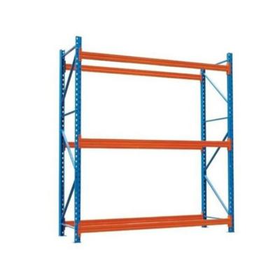 China Wholesale Corrosion Protection Custom Warehouse Cold Rolled Steel Fabric Racks For Fabric Rolls Storage Rack for sale